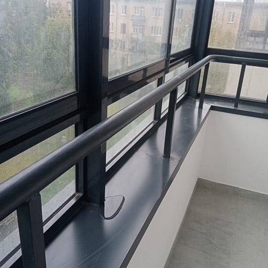 Металлоконструкции — Ограждения лоджий и балконов — фото