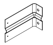 Комплектующие к системе ФАРОС — Кронштейн несущий КН-2 — фото