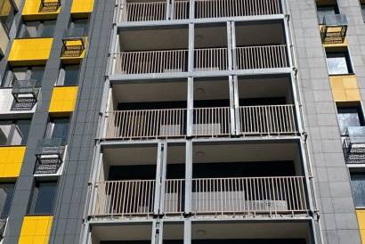 Изготовление оцинкованных кассет 4500 м2 для многоквартирного дома - г. Москва, Малая Юшуньская, 8 к2