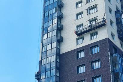 г.Москва, ул.Талдомская — Москва, ул.Талдомская - ограждения балконов и корзины кондиционеров — фото