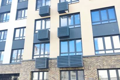 Корзины для кондиционера на фасад здания — фото-557_22