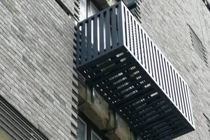 Корзины для кондиционера на фасад здания — фото-557_23