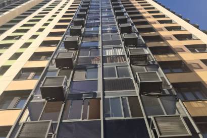 Корзины для кондиционера на фасад здания — фото-557_1