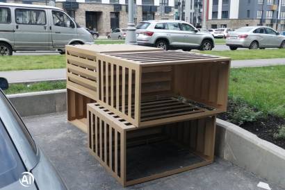 Корзины для кондиционера на фасад здания — фото-557_3