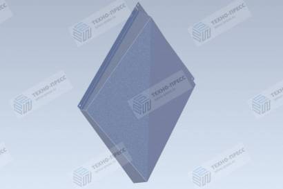 Оцинкованные кассеты — Д3-5 — фото