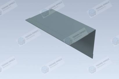Доборные элементы для фасада — Ф.Э. угол внутренний тип 2 — фото