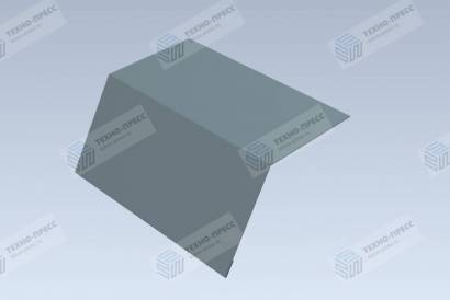 Доборные элементы для фасада — Планка карнизная — фото