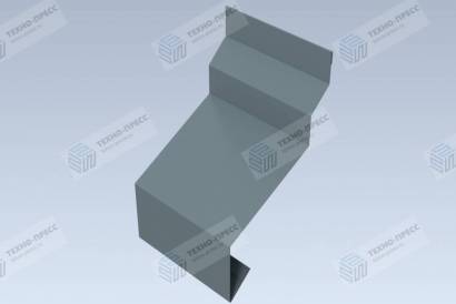 Доборные элементы для фасада — Ф.Э. цокольный тип 2 — фото
