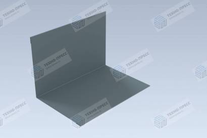 Доборные элементы для фасада — Планка угла внутреннего — фото