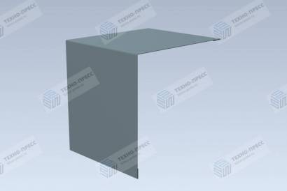 Доборные элементы для фасада — Планка угла наружного — фото