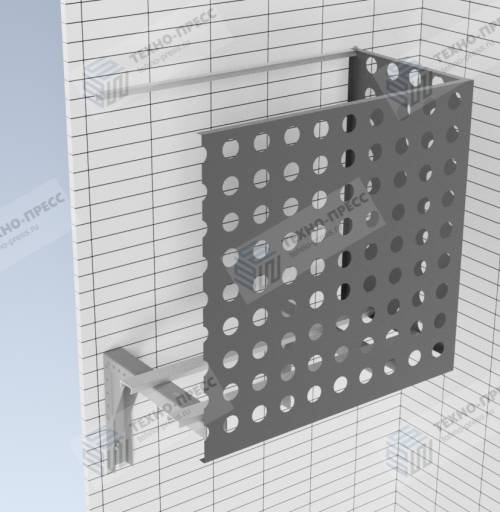Корзины для кондиционера на фасад здания — фото-654_2