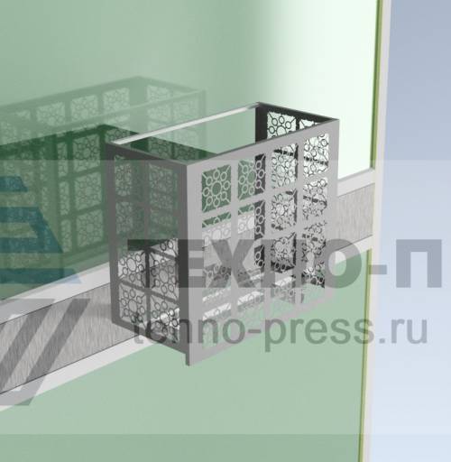 Корзины для кондиционера на фасад здания — фото-654_1